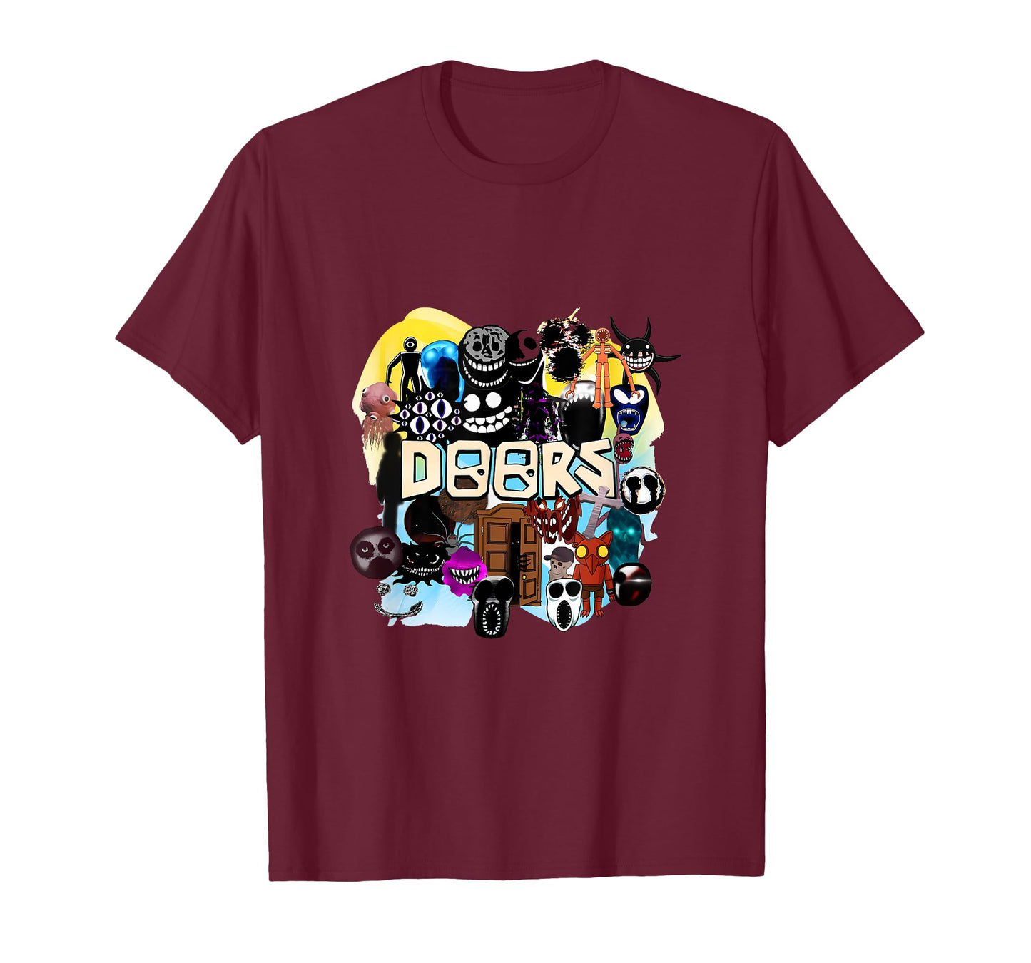 doors monsters - game doors T-Shirt