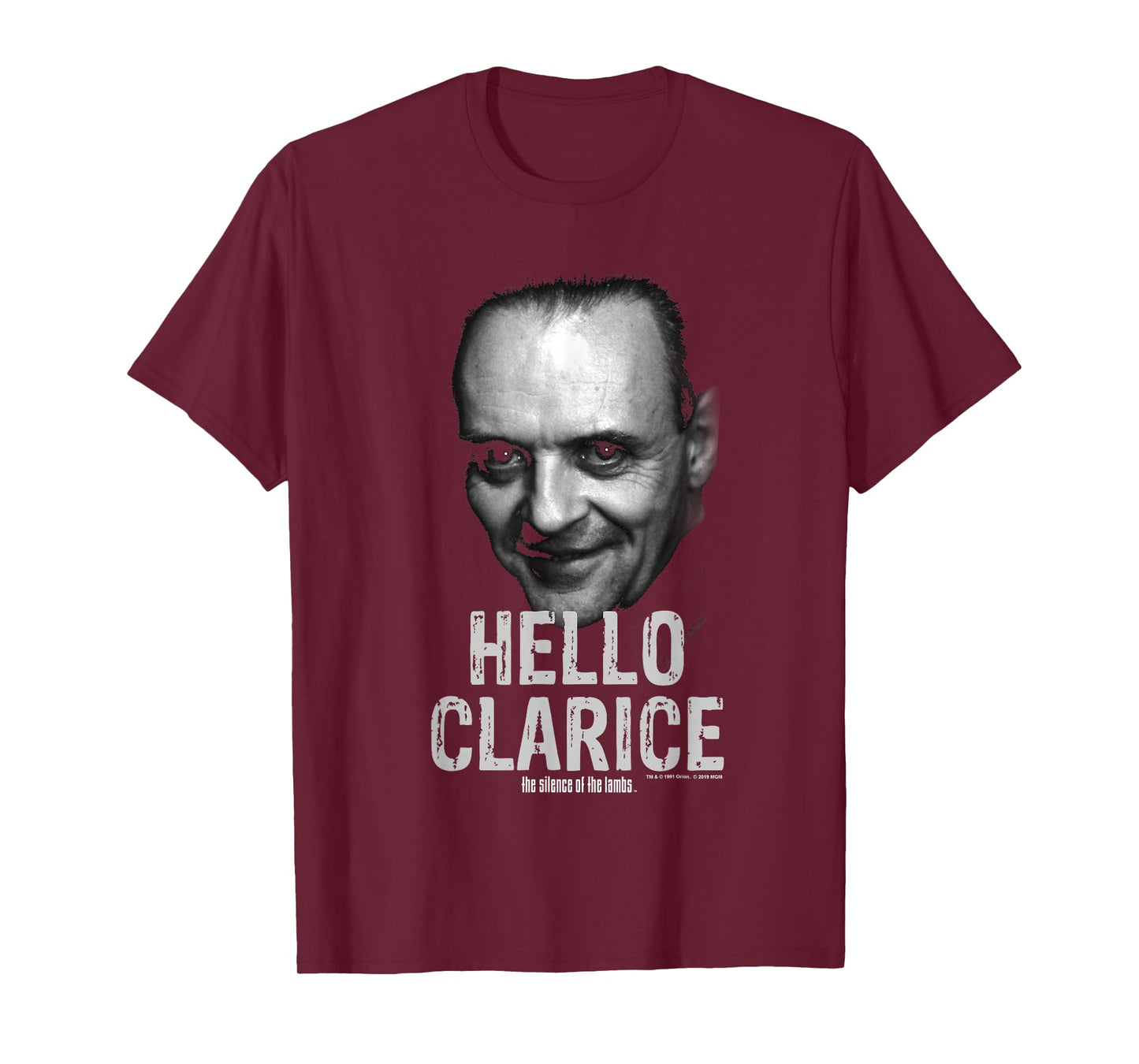 The Silence of The Lambs Hannibal Lecter Hello Clarice T-Shirt