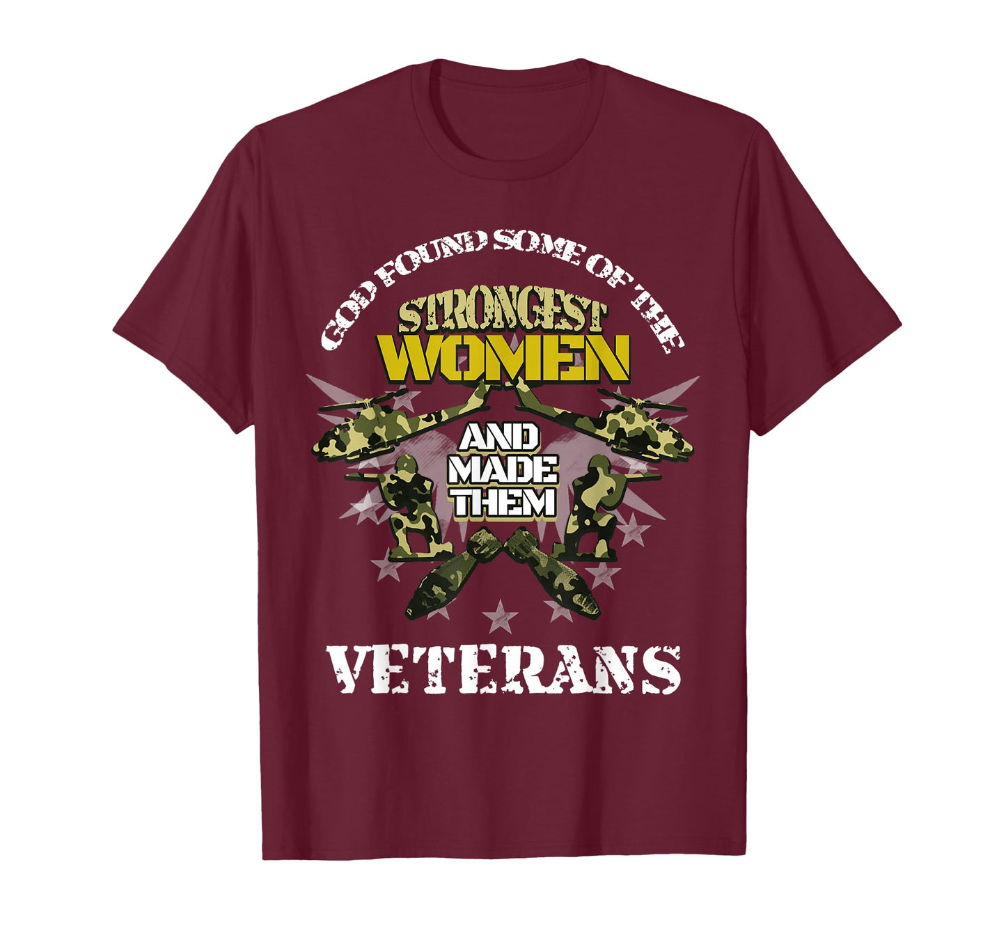 Gott Fund einige der stärksten Frauen USA Patriot T Shirt T-Shirt