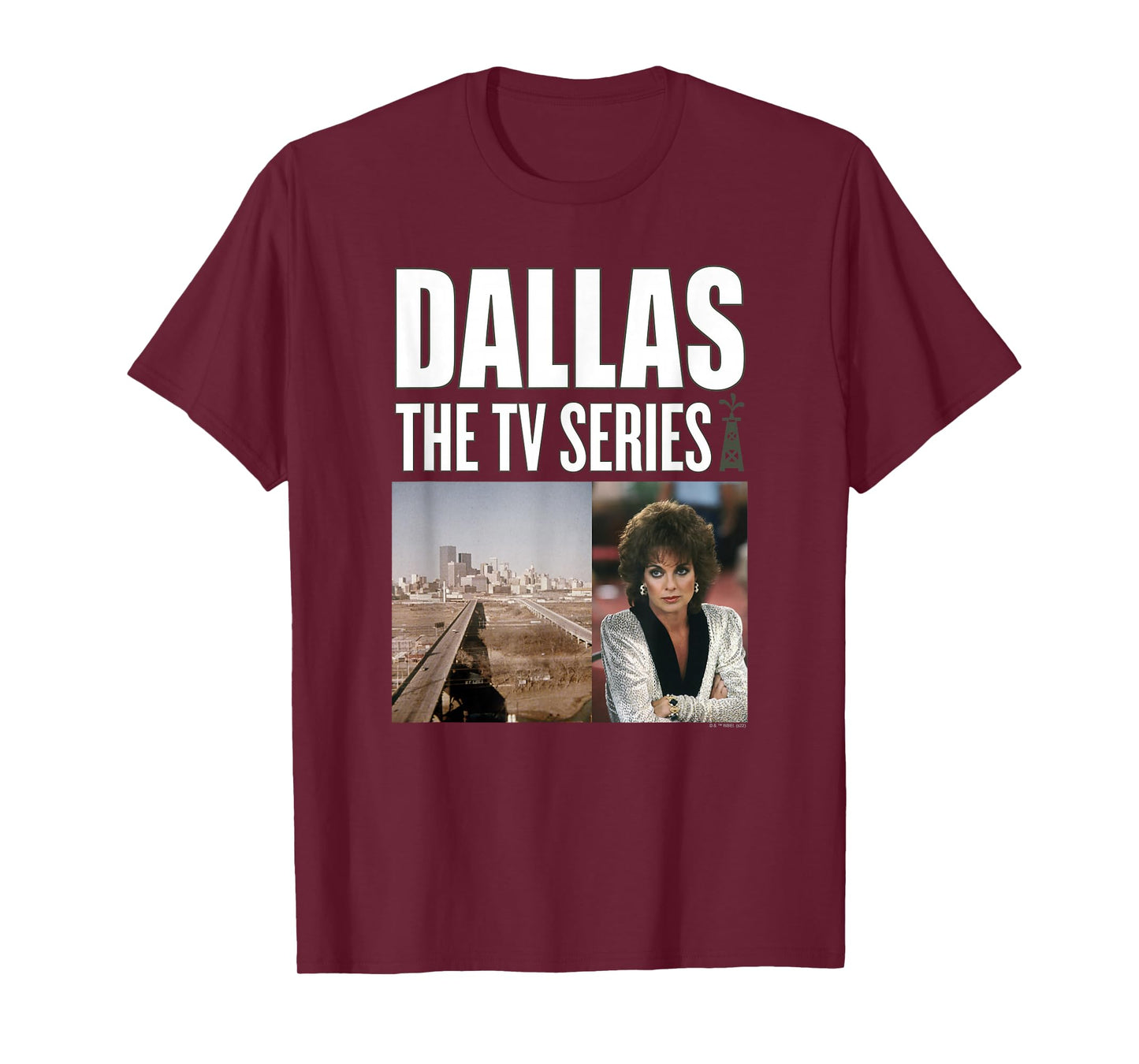 Dallas The TV Series Sue Ellen Ewing Color Photo T-Shirt