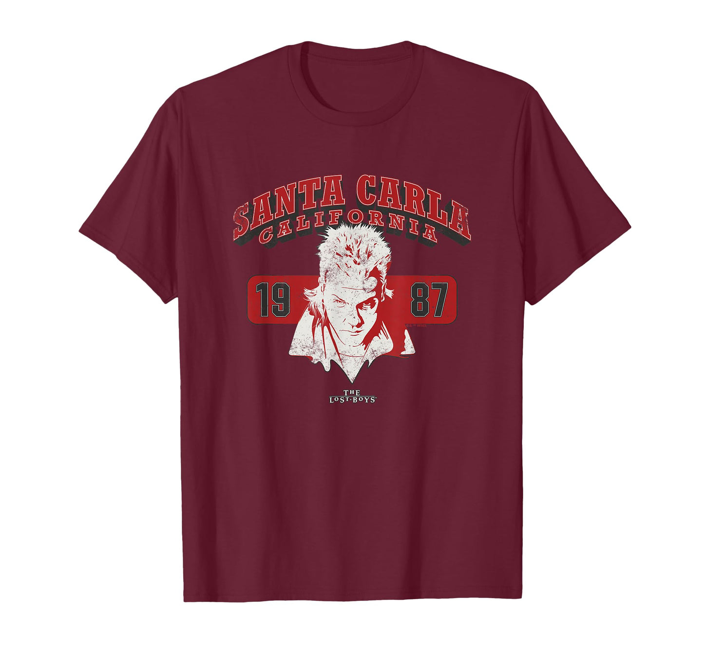 The Lost Boys Santa Carla CA College T-Shirt