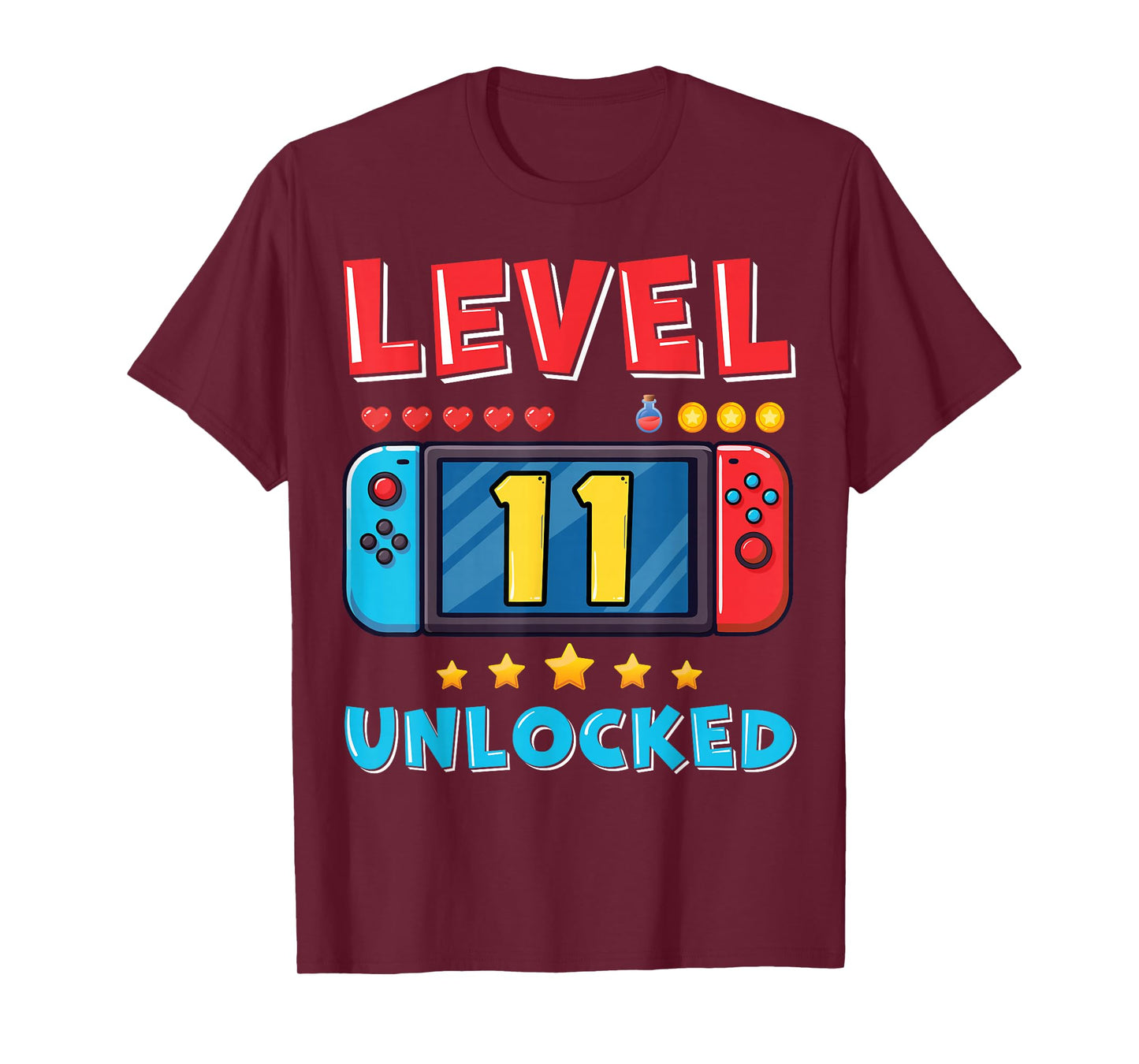 11 Year Old Bday Decorations Son Boy 11yr 11th Birthday T-Shirt