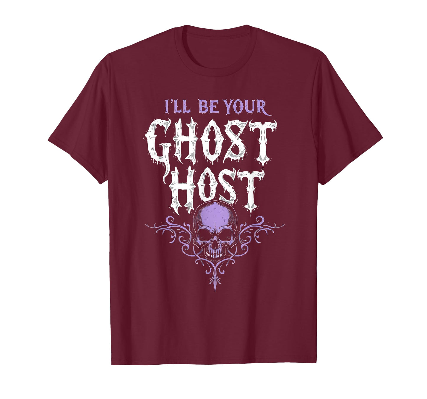 I’ll Be Your Ghost Host Paranormal Spooky Halloween Vibe T-Shirt