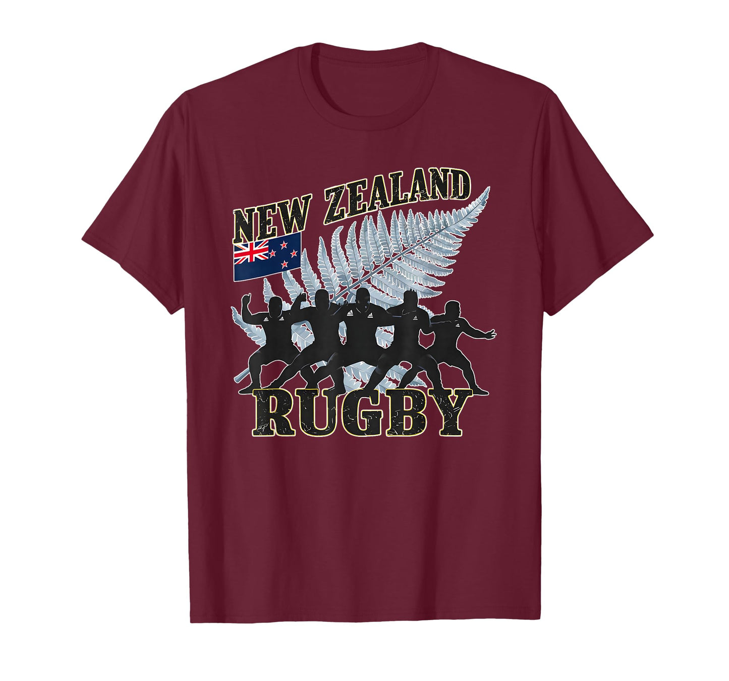 New Zealand Rugby Fan shirt All black Haka Maori dance T-Shirt