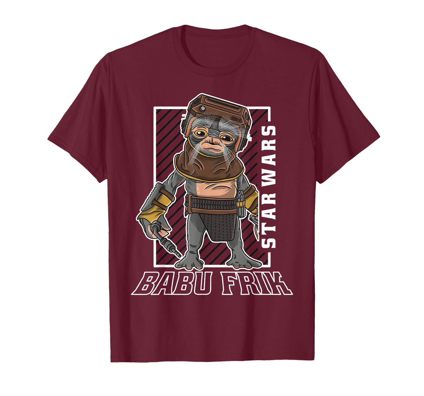 Star Wars The Rise Of Skywalker Babu Frik Portrait T-Shirt