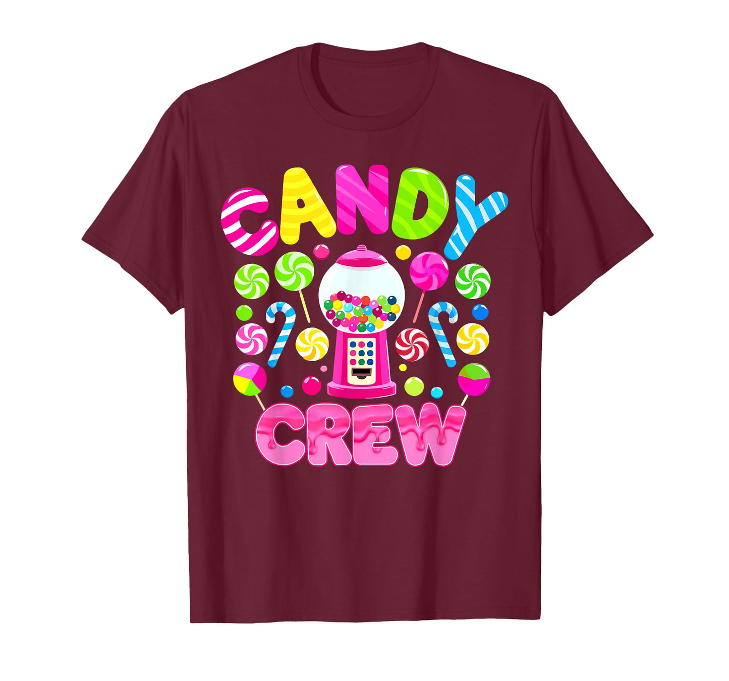 Candy Crew Candy Costume Women Kids Candy Land Sweetie T-Shirt