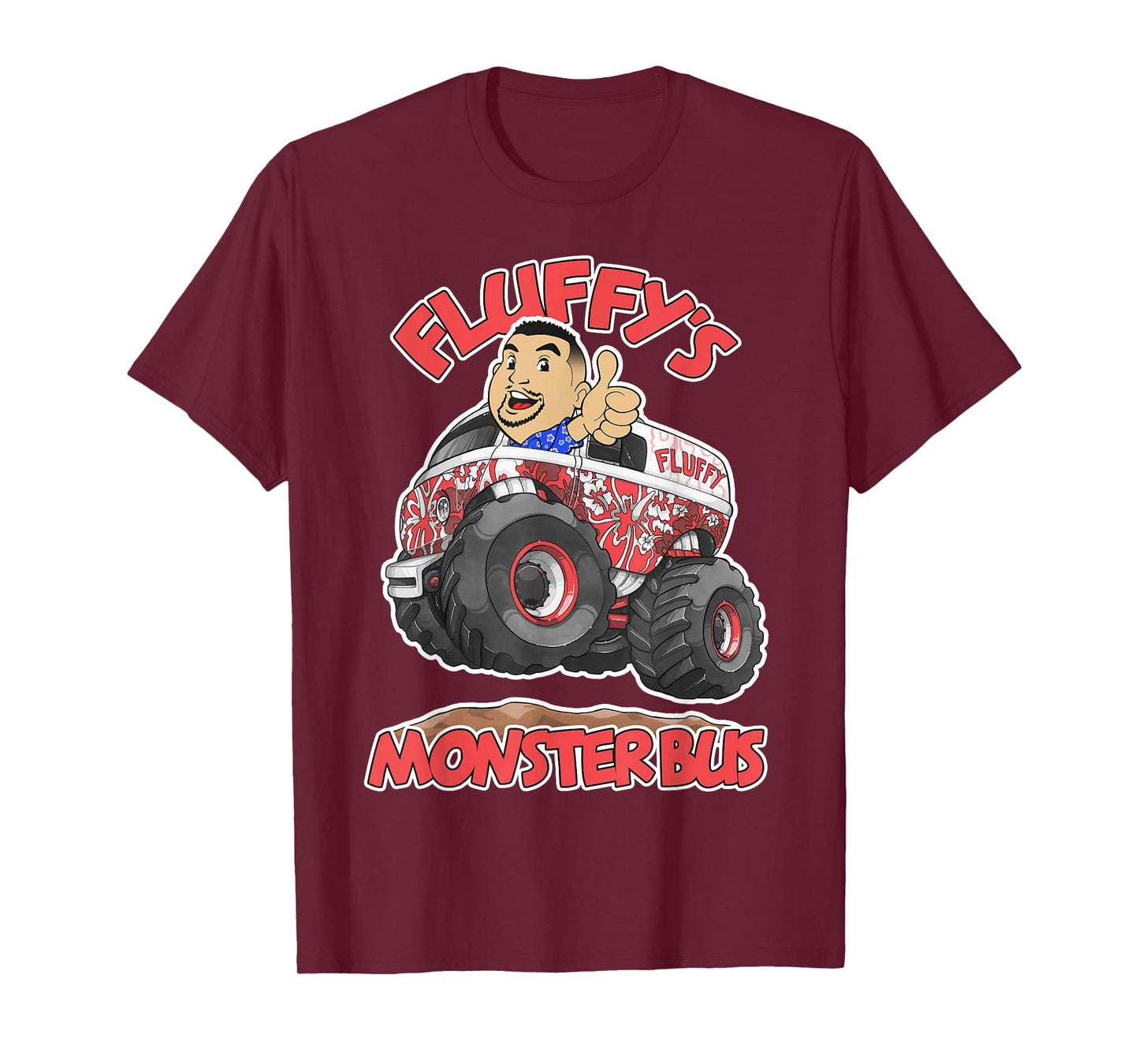 Gabriel Iglesias - Fluffy Monster Truck Getting Air Tee T-Shirt