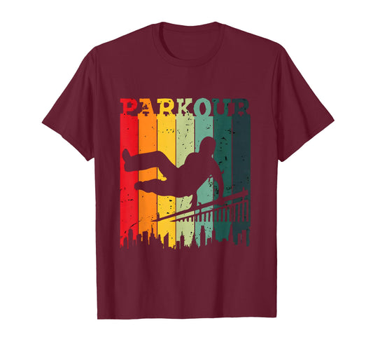 Love parkour men Shirt parkour Lovers for women and boys T-Shirt