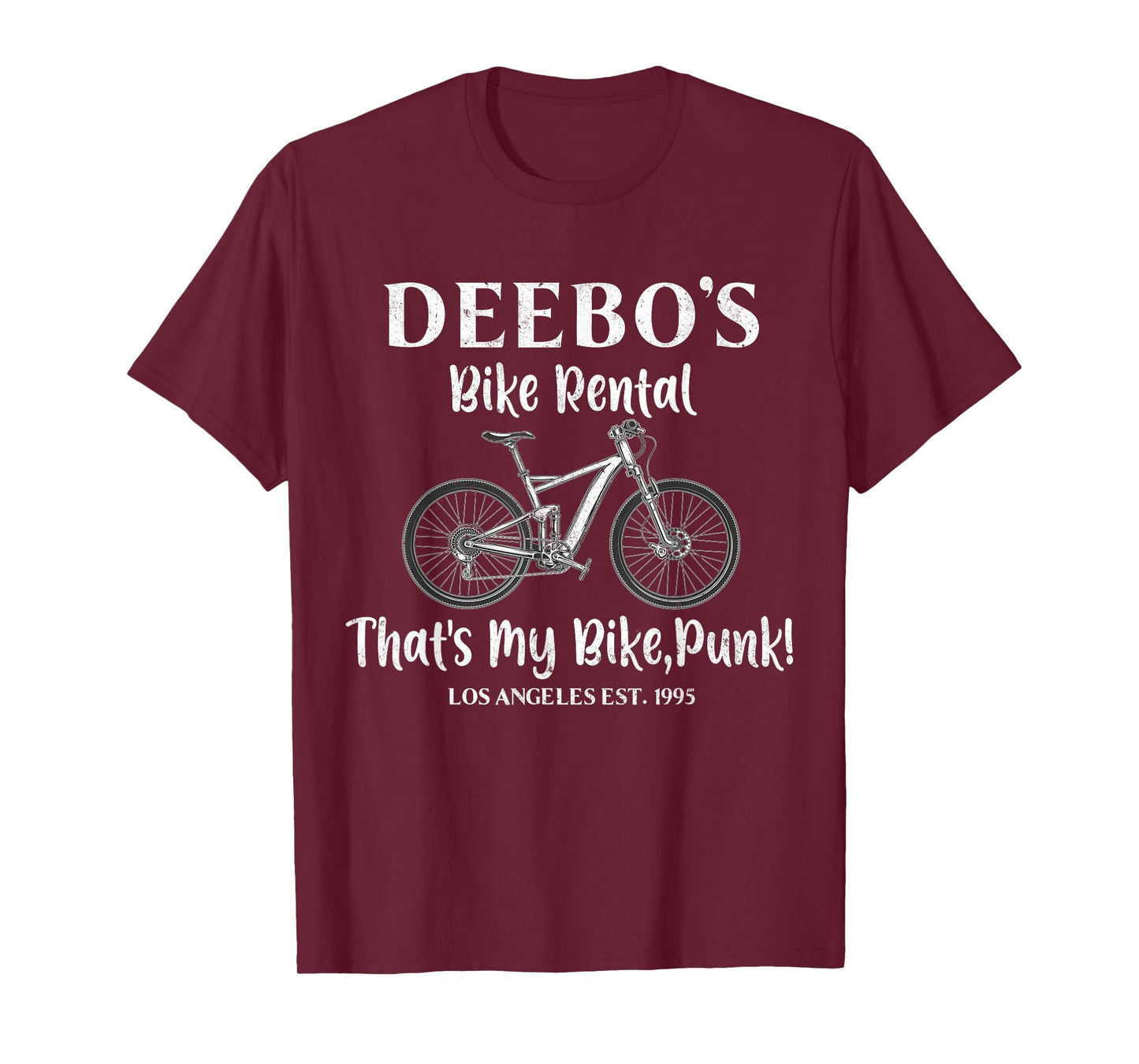 Deebo Bike Rental That's My Bike Punk T-Shirt Small