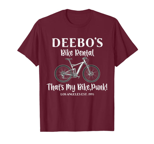 Deebo Bike Rental That's My Bike Punk T-Shirt Small