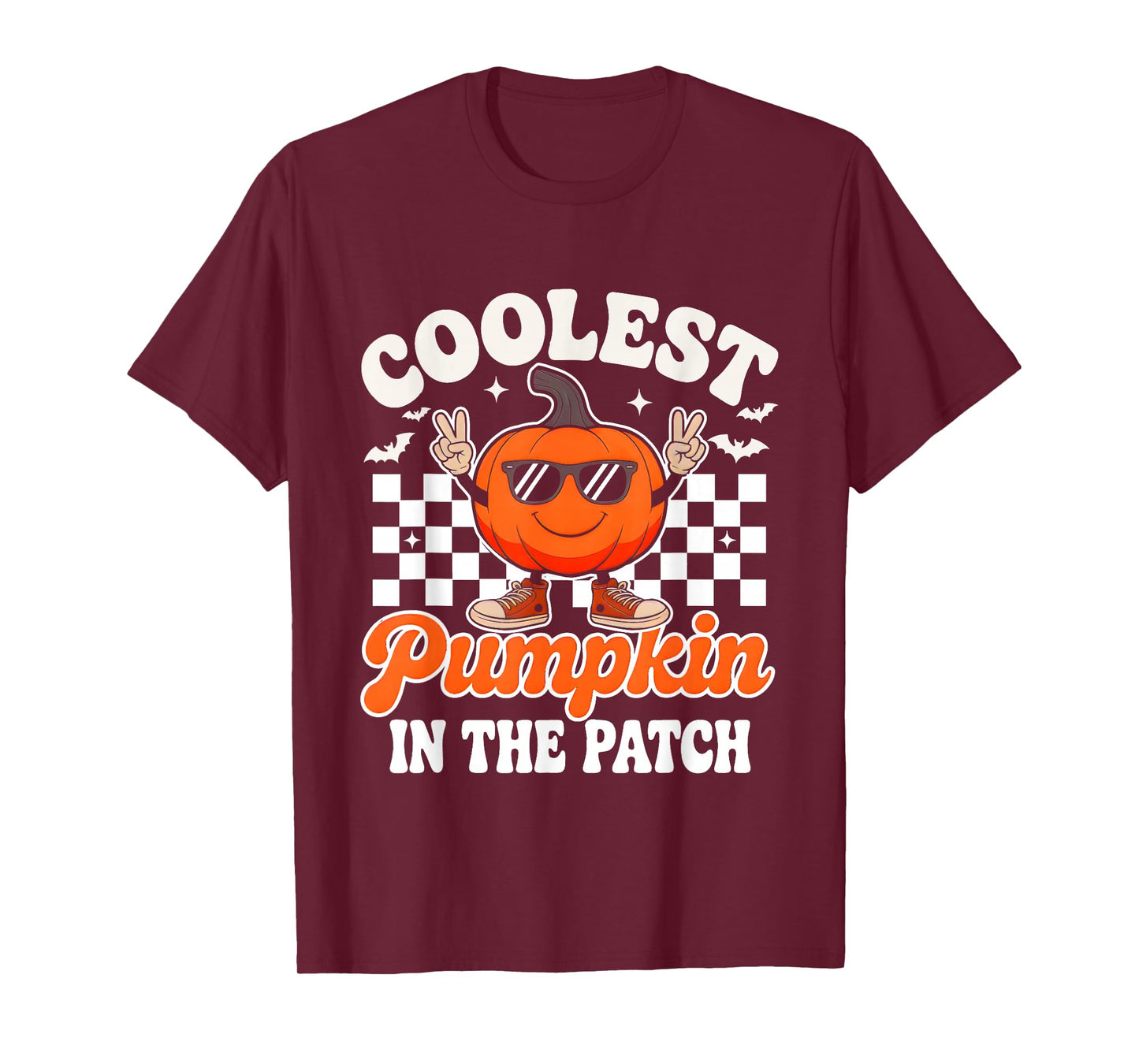 Coolest Pumpkin In The Patch Halloween Toddler Boys Kids T-Shirt