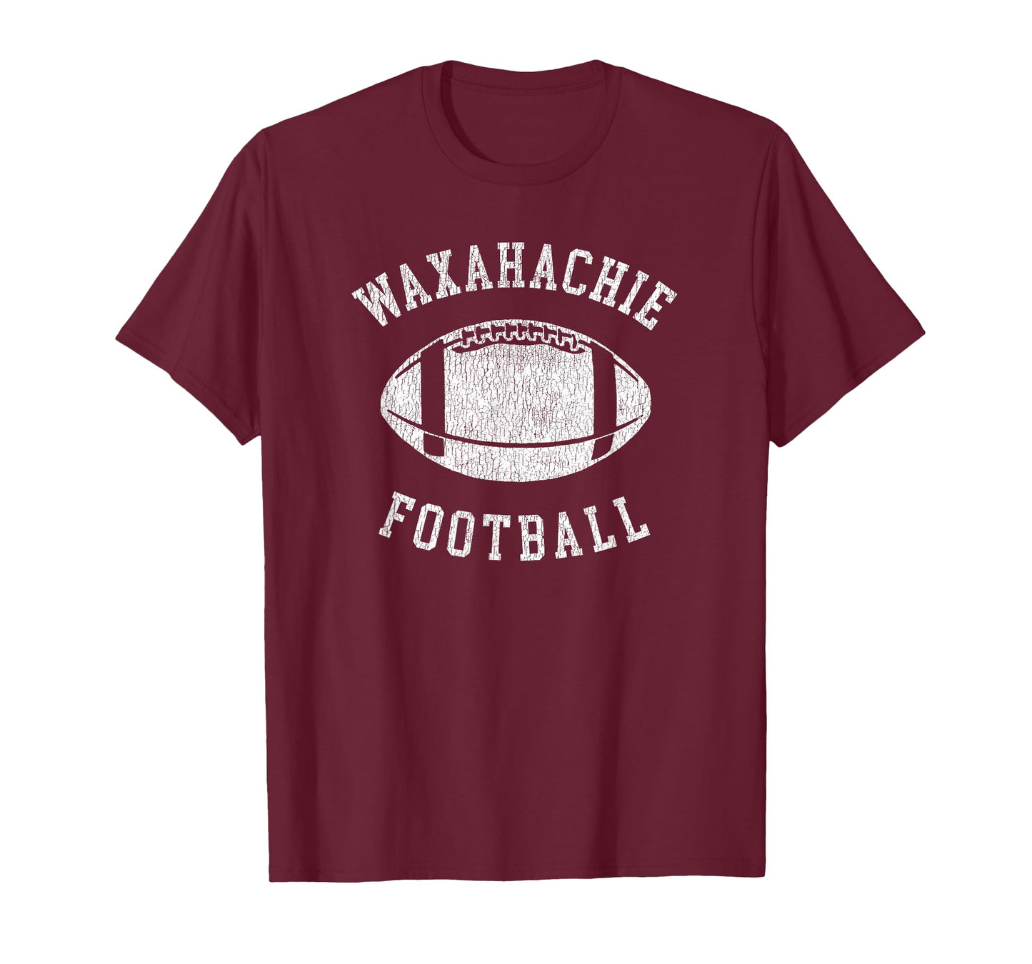 Waxahachie Football Distressed Vintage 80's Throwback T-Shirt