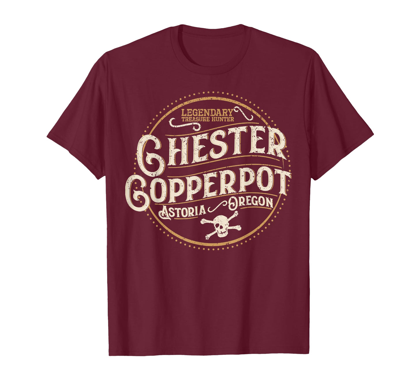 Vintage Chester Copperpot Legendary Treasure Hunter T-Shirt
