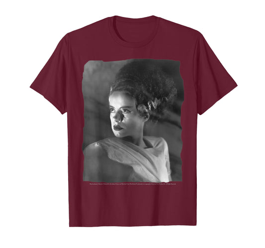 Universal Monsters Bride Of Frankenstein Classic Portrait T-Shirt