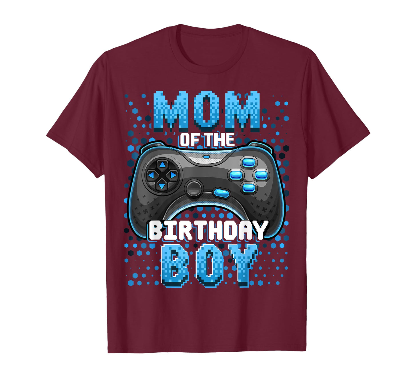 Mom of the Birthday Boy Matching Video Gamer Birthday Party T-Shirt