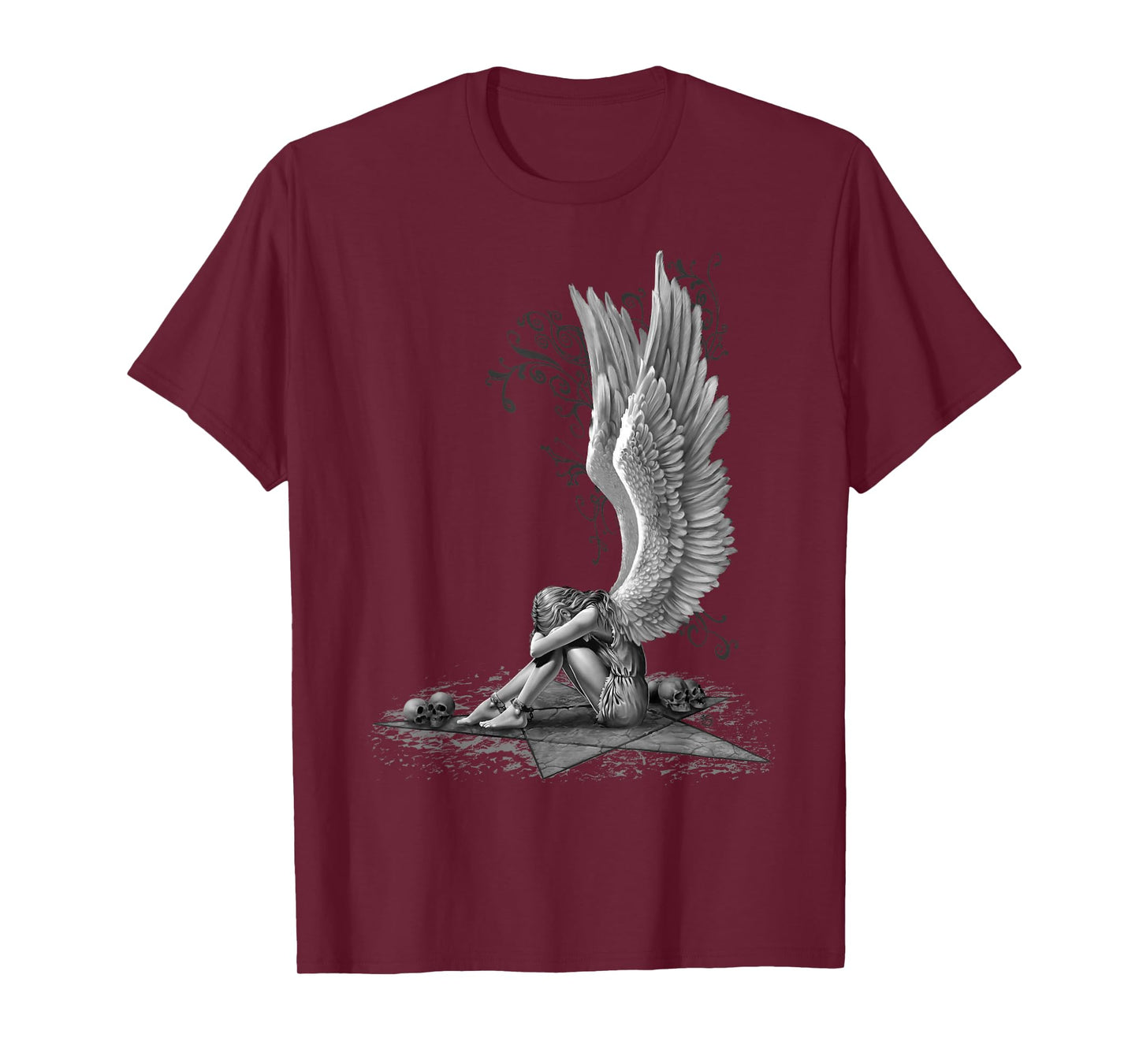 Spiral Original - Enslaved Angel - Gothic Angel T-Shirt