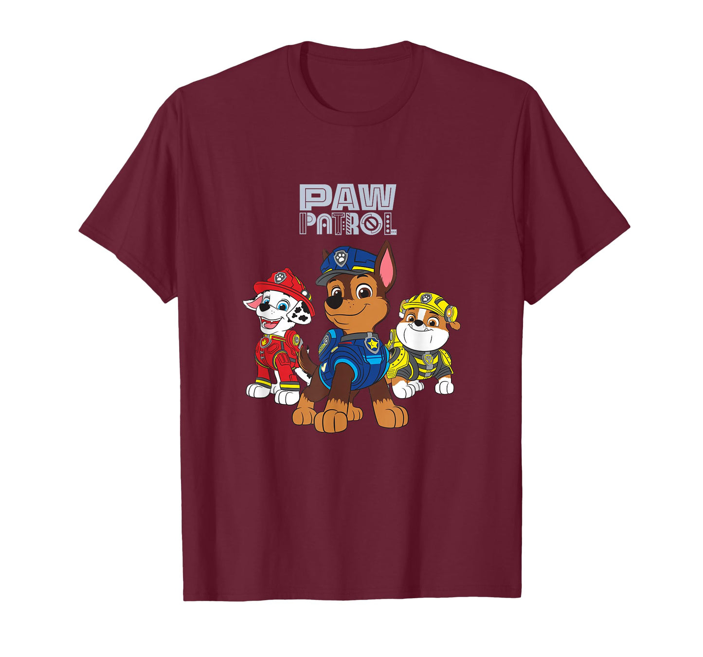 Paw Patrol Chase Marshall Rubble Classic Trio T-Shirt
