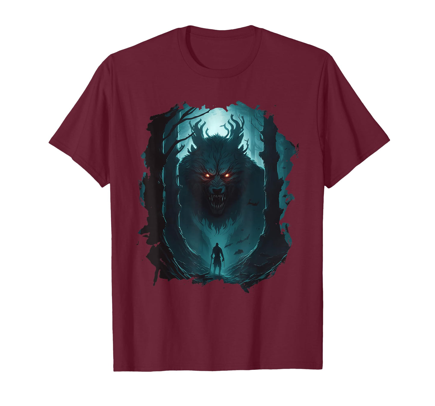 Shadowhunters in the darkest forest a legend wolf T-Shirt