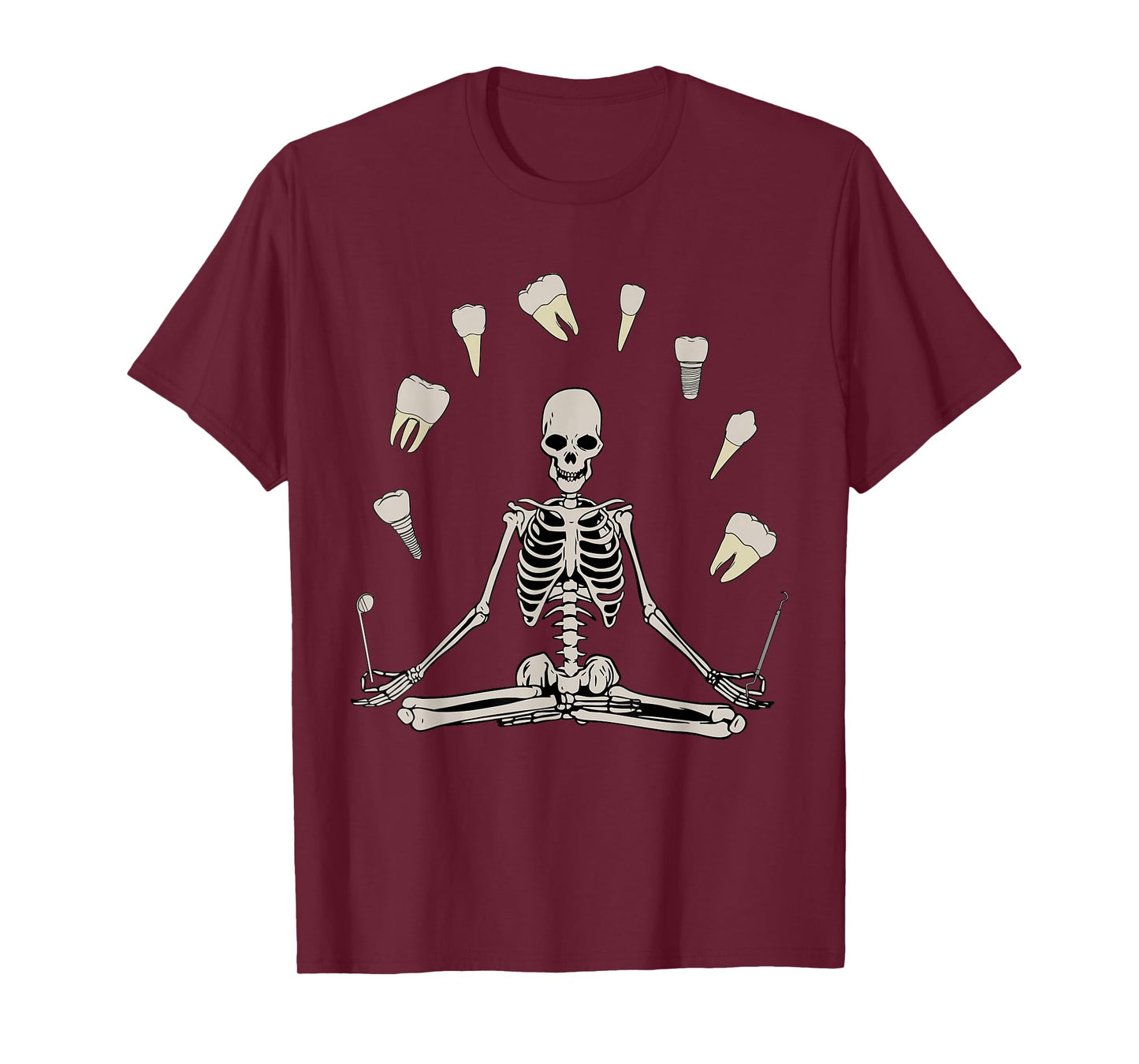 Retro Cavity Season Dental Assistant Tooth Ghost Halloween T-Shirt