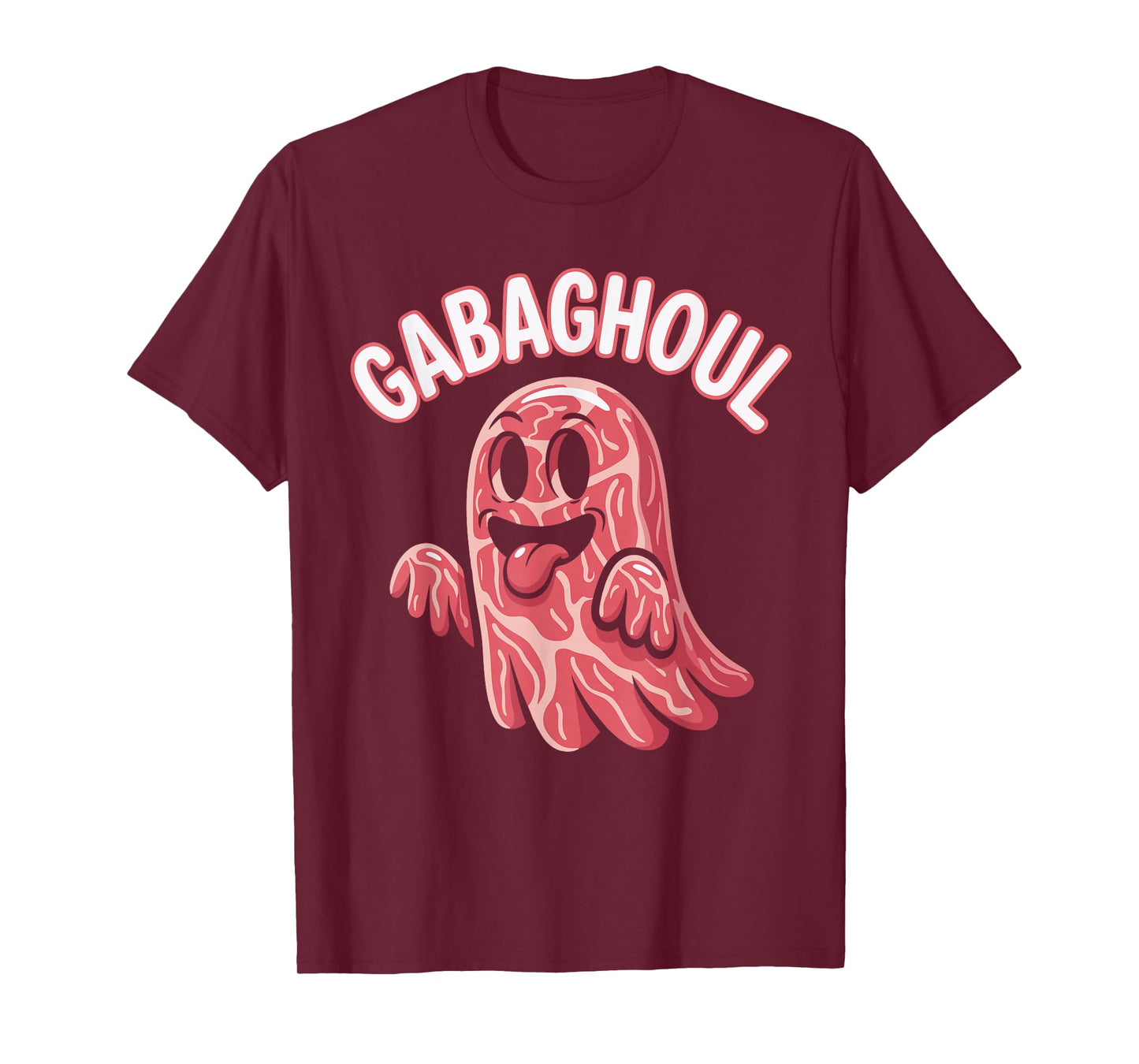 Gabaghoul Italian American Halloween Costume Ghost Italy Pun T-Shirt