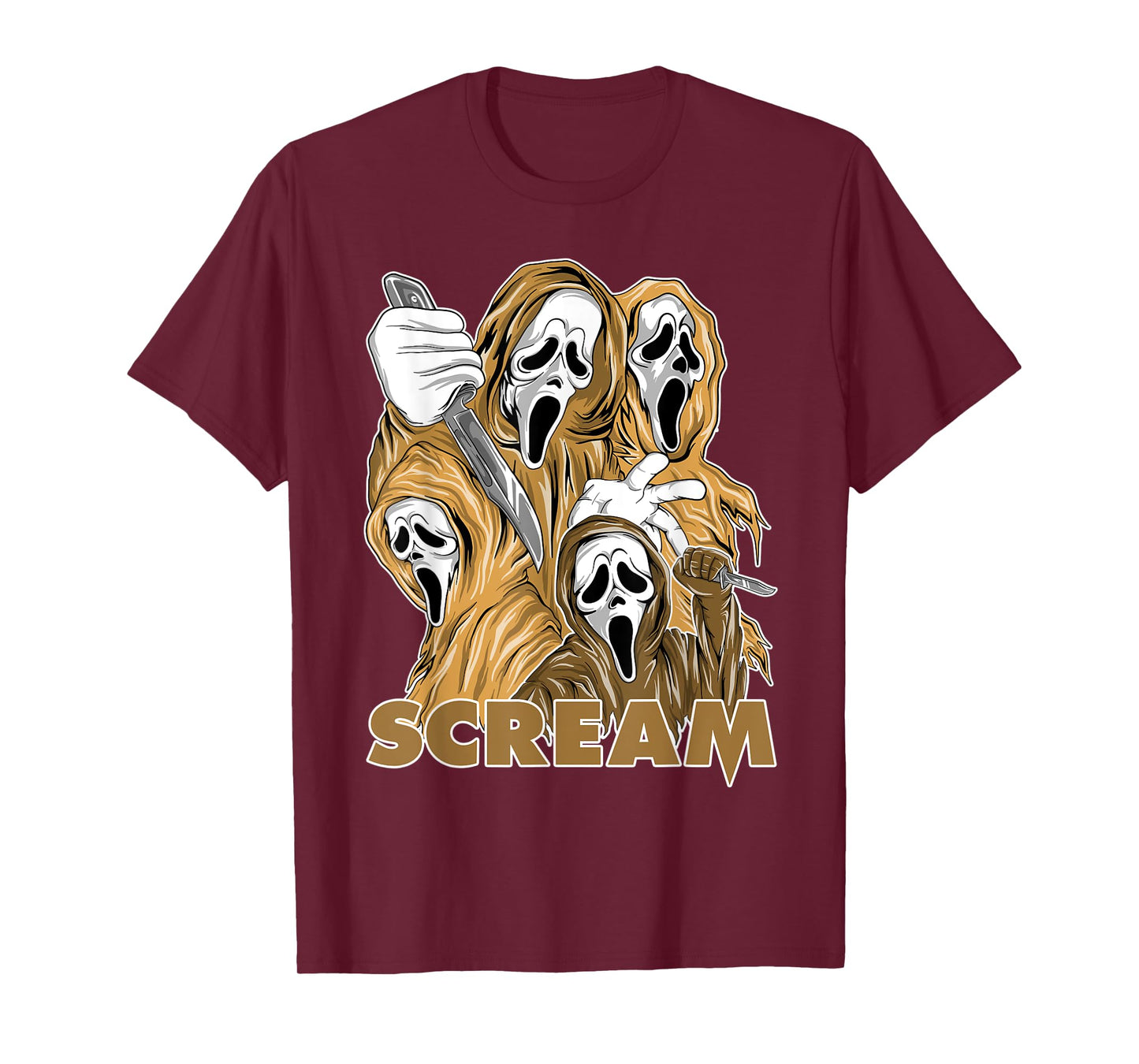 SCREAM Vintage 90s Halloween OG Heirloom 1s Matching T-Shirt