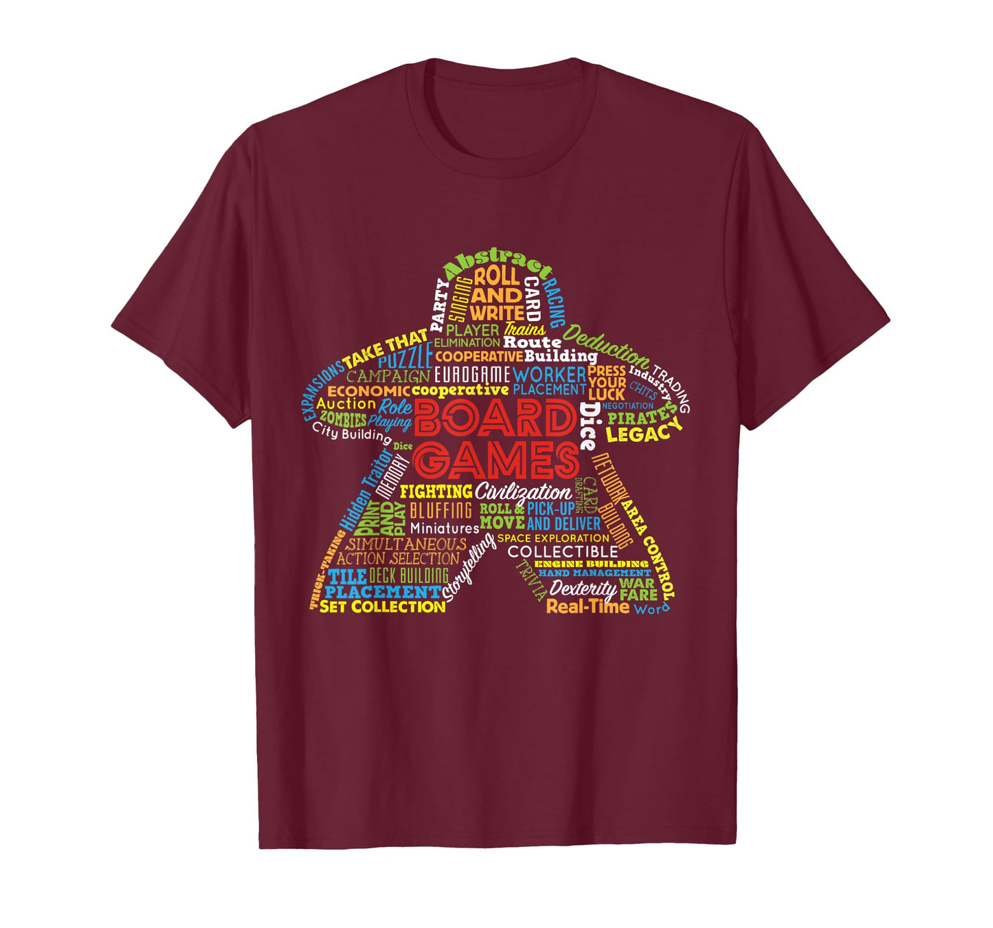 Board Game Mechanics T-Shirt