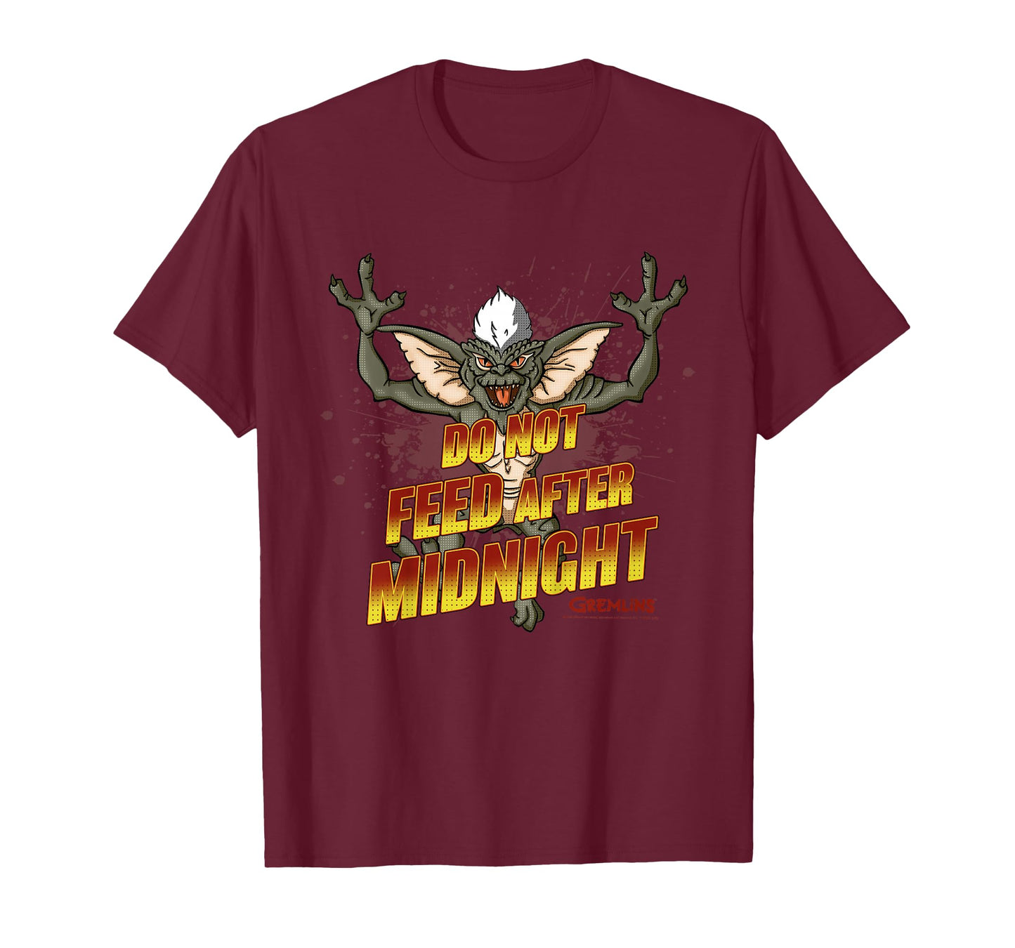 Kids Gremlins Stripe Do Not Feed After Midnight T-Shirt