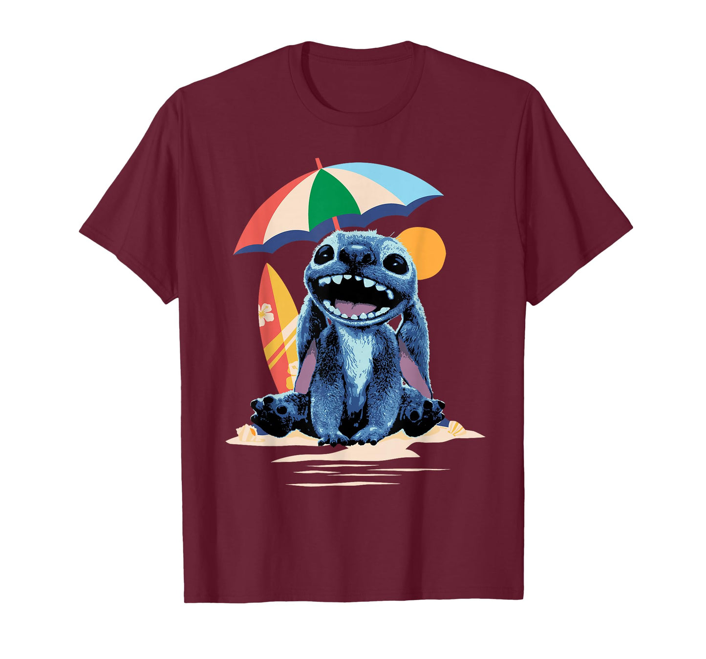 Disney Lilo & Stitch Live-Action Movie Summer Beach Vacation T-Shirt