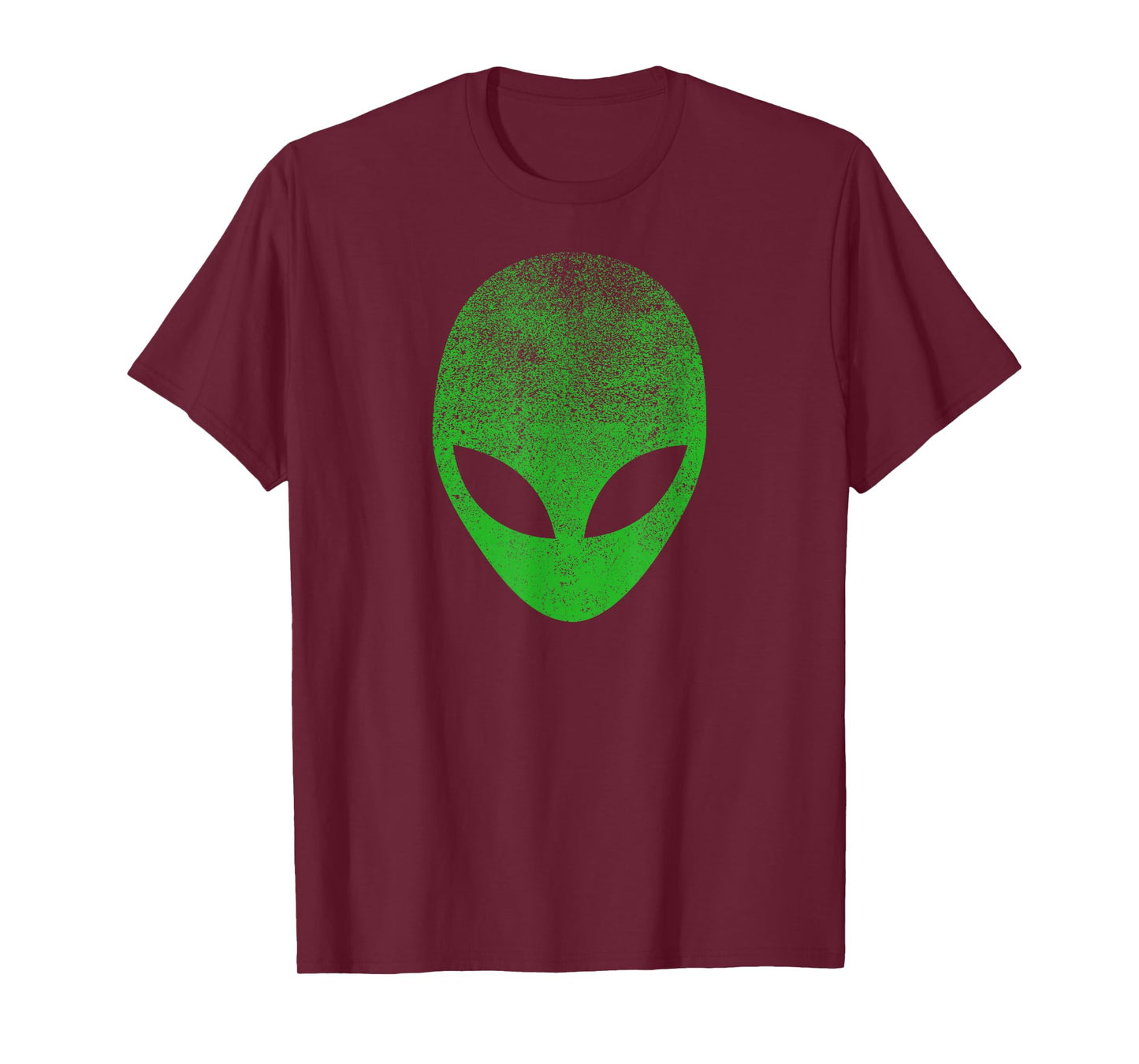 Alien Head Distressed I Aliens UFO Area 51 Roswell T-Shirt