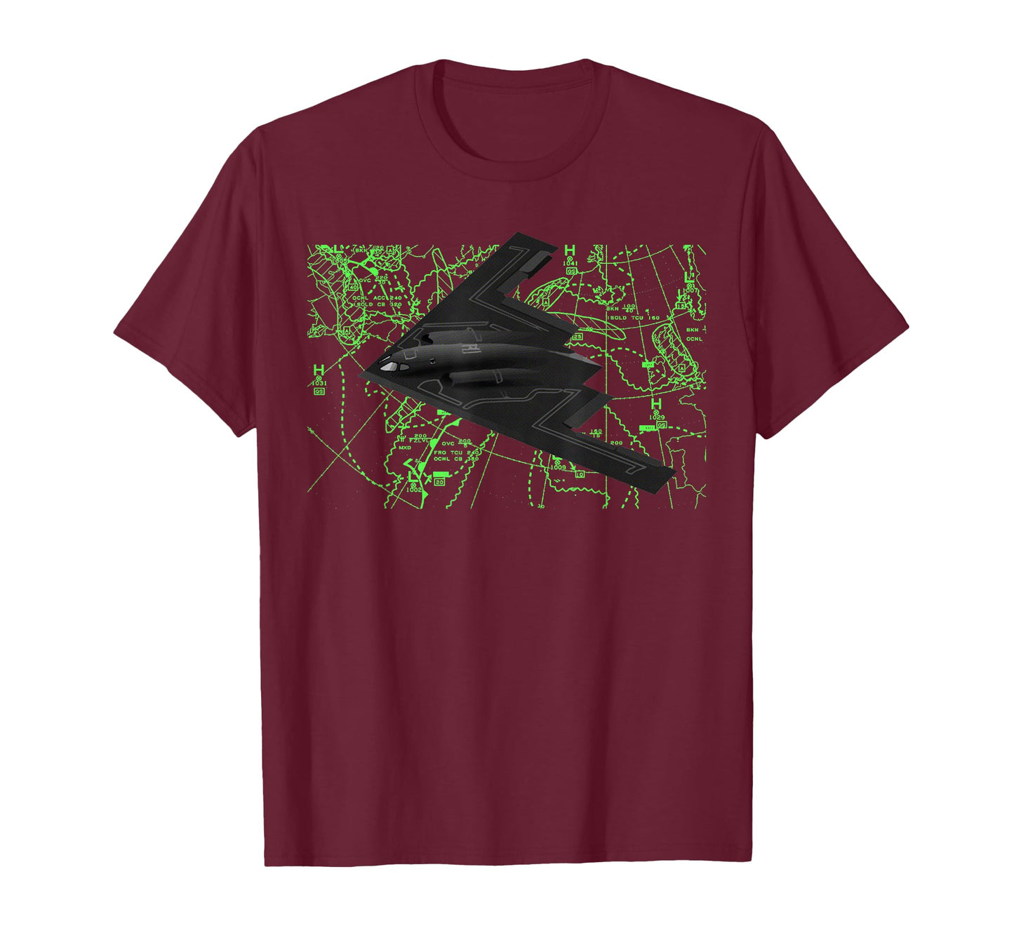 B-2 Stealth Spirit Bomber American Strategic Aircraft AV T-Shirt