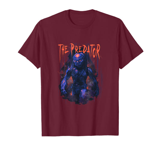 Aliens The Predator Iconic Epic Walking Big Chest Poster T-Shirt