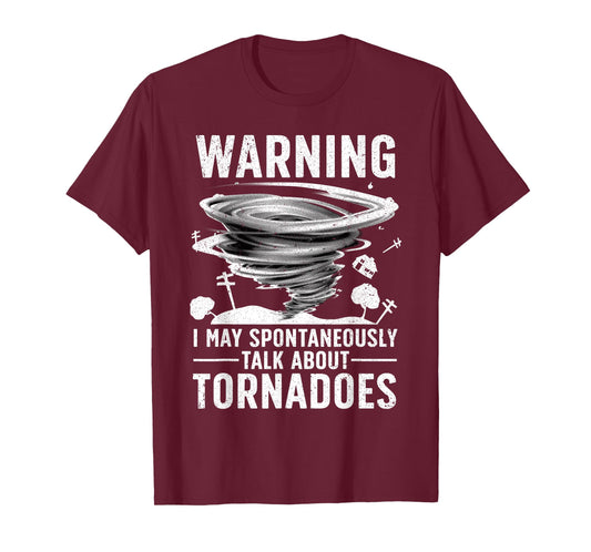 Funny Tornado Art For Men Women Storm Twister Chaser Lover T-Shirt