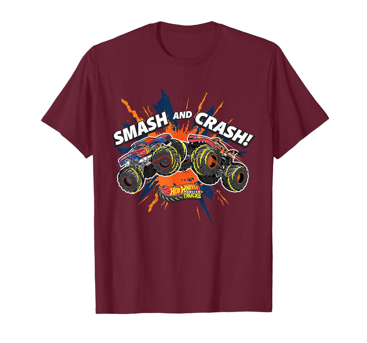 Hot Wheels Monster Trucks - Smash and Crash T-Shirt