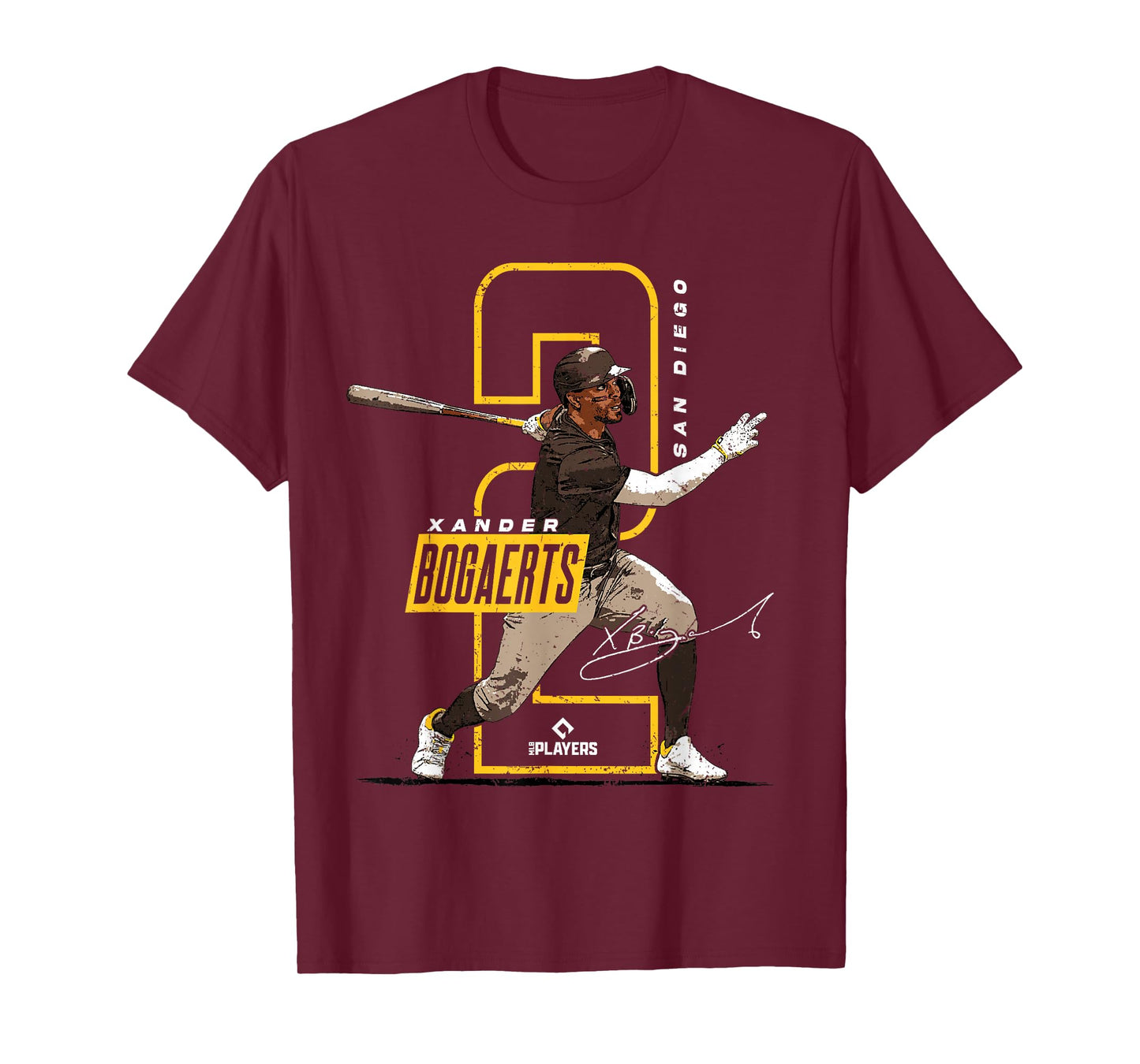 Xander Bogaerts | San Diego Baseball Players | MLBXBO3002 T-Shirt