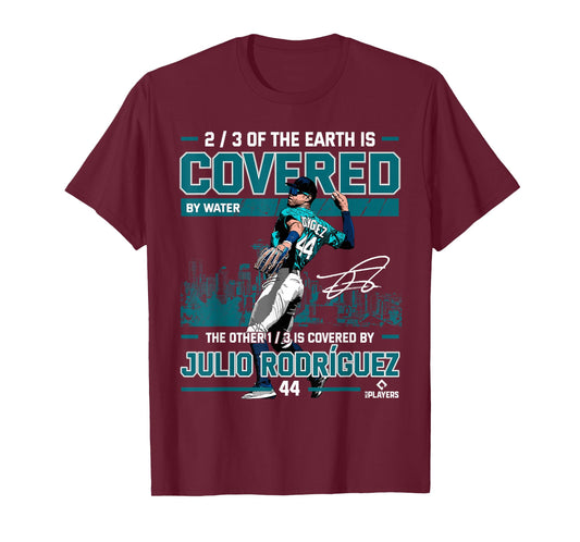 Covered Julio Rodriguez Seattle MLBPA T-Shirt