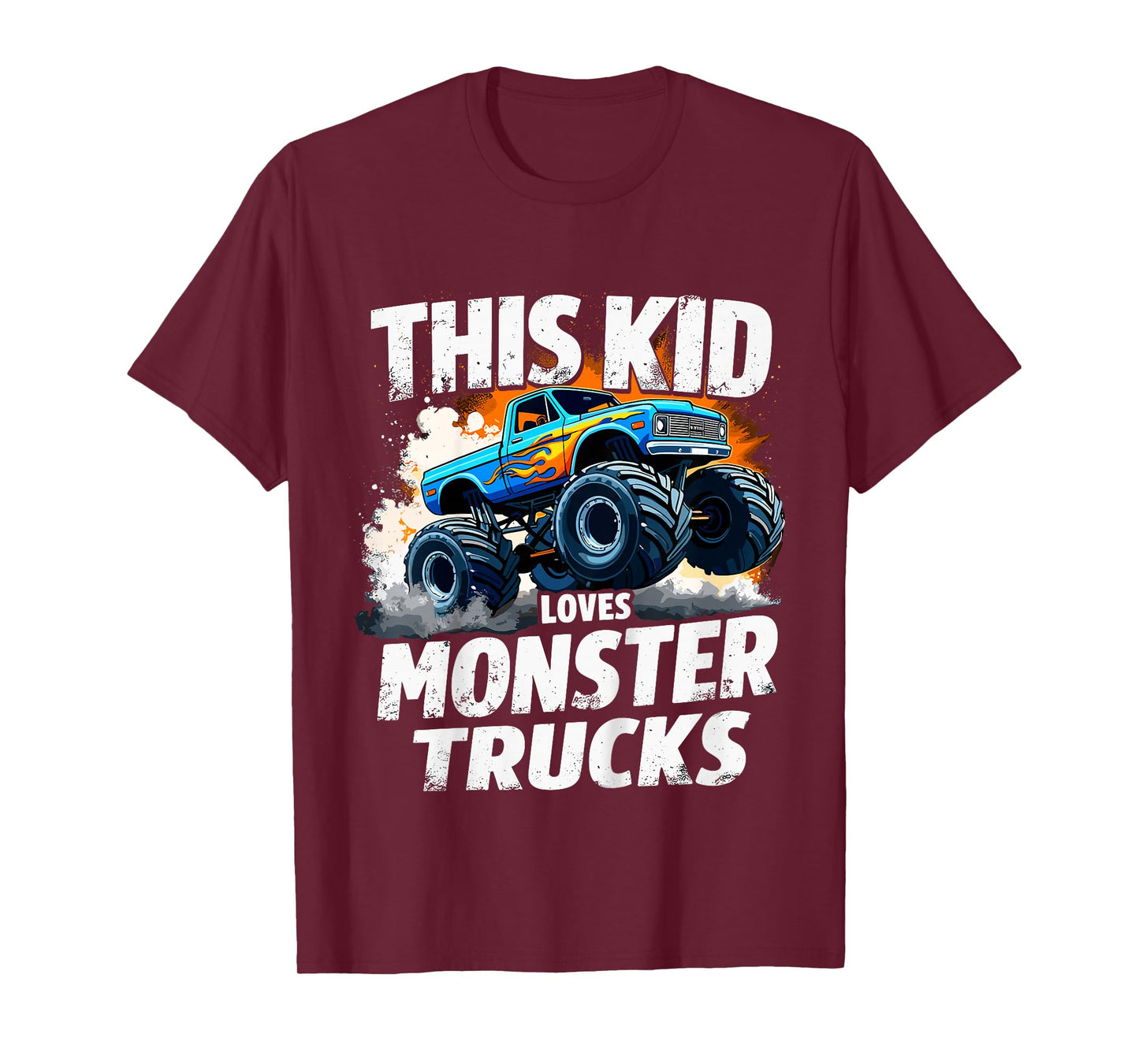 This Kid Loves Monster Trucks T-Shirt