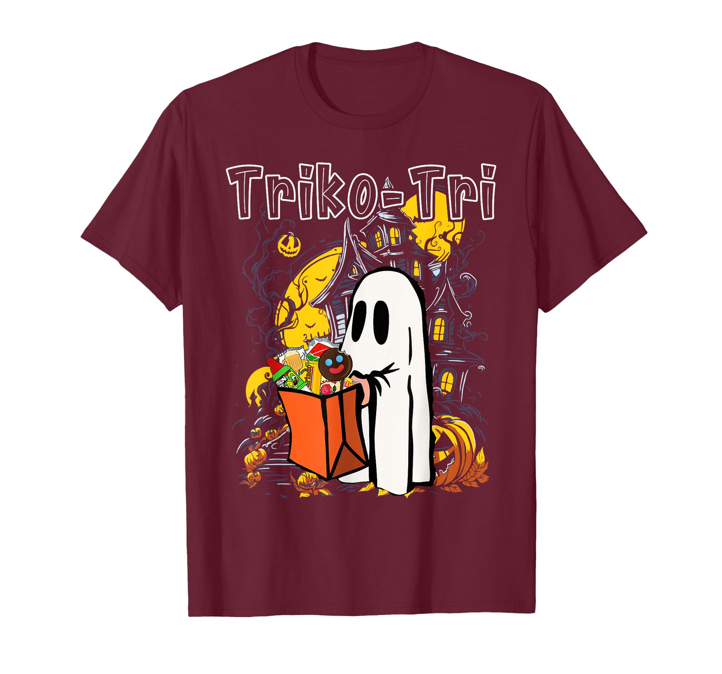 Triko-tri Funny Spanish Halloween T-Shirt