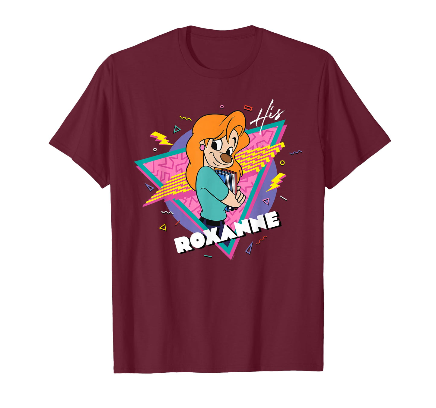 Disney A Goofy Movie Retro ’90s Couples Matching His Roxanne T-Shirt