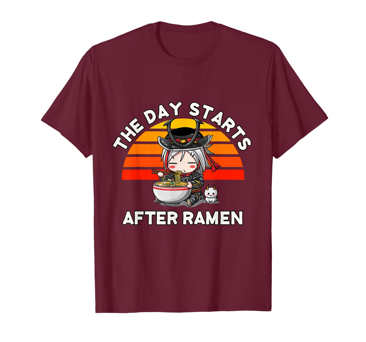 Funny Ramen Before Anything Anime Samurai T-Shirt