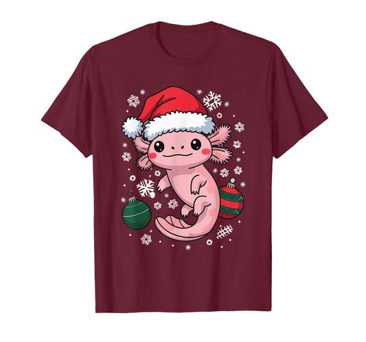 Axolotl Christmas T-Shirt