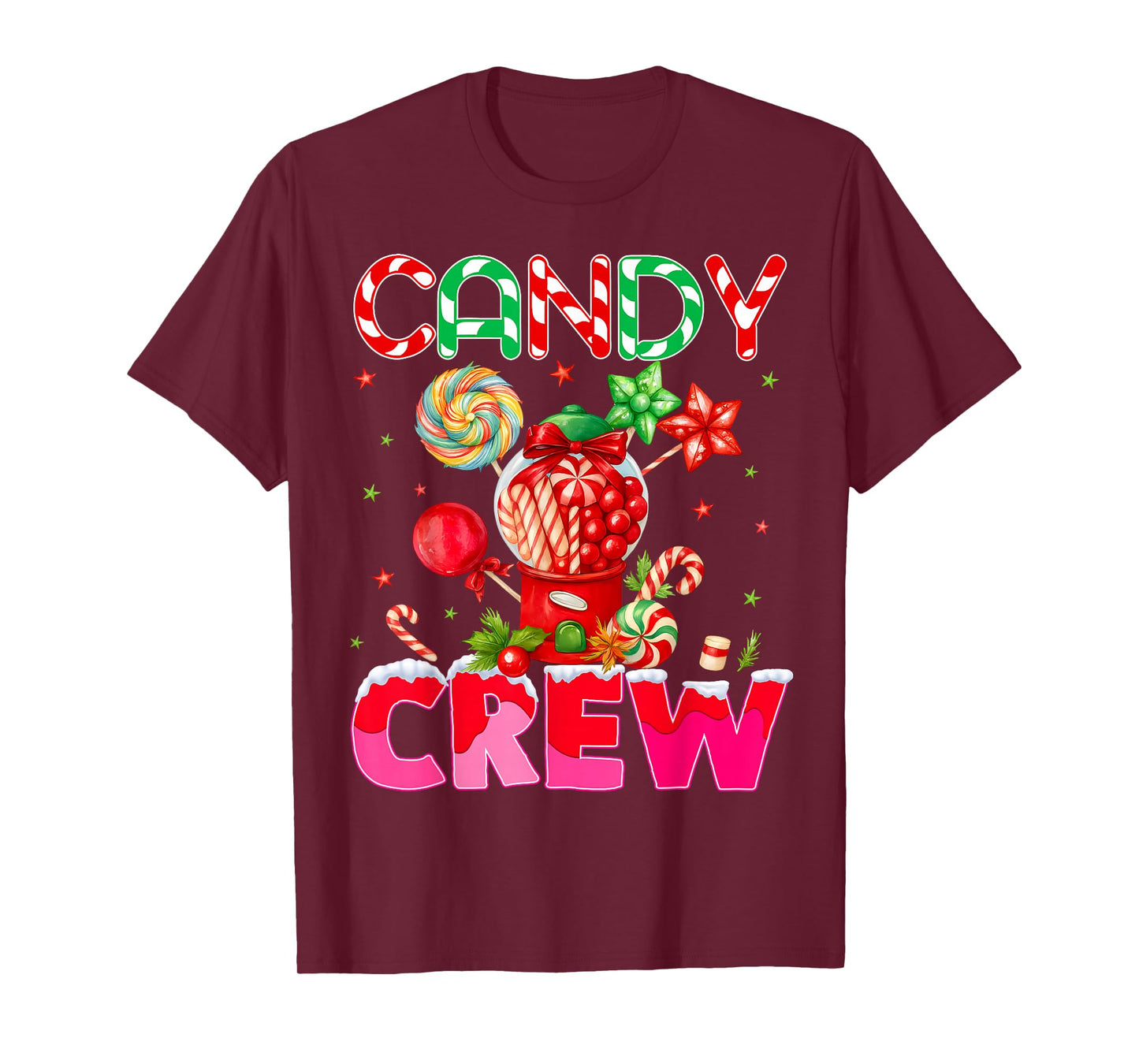 Candy Crew Candy Costume Women Candy Land Kids Sweetie T-Shirt