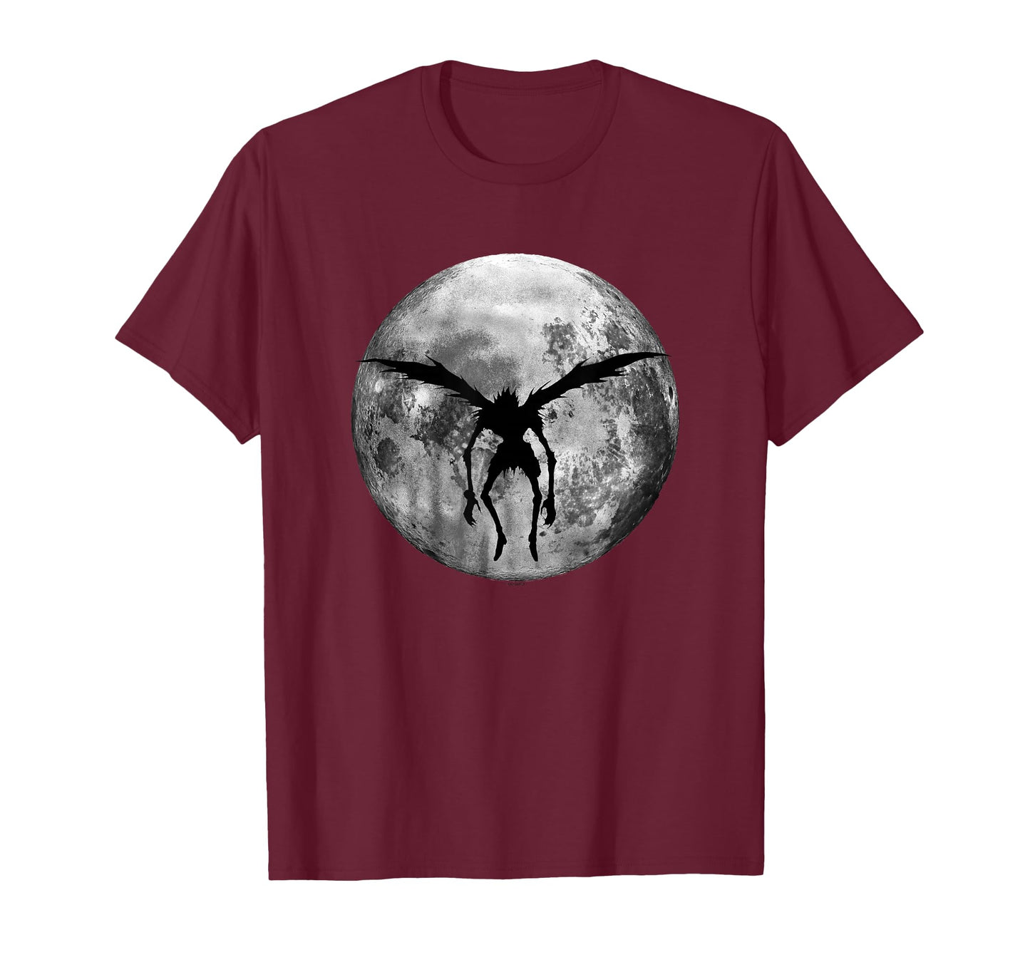 Death Note Ryuk Full Moon Silhouette Anime T-Shirt