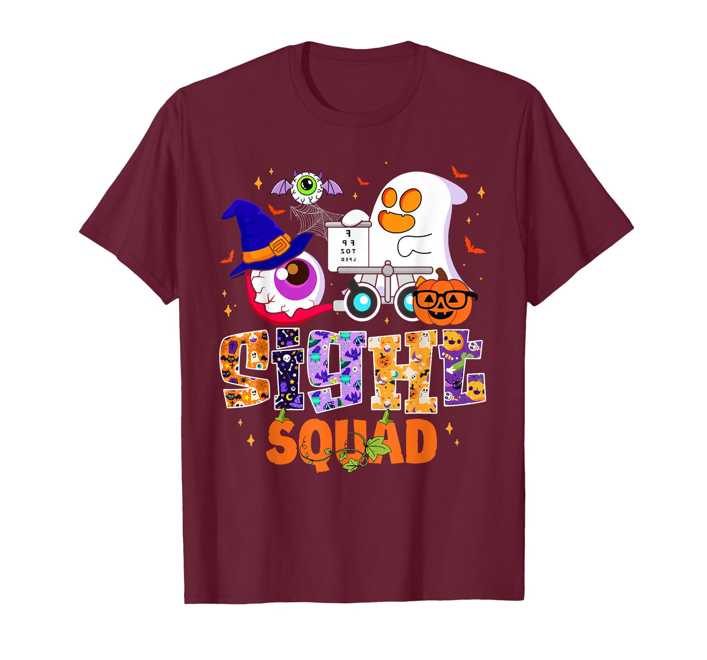 Sight Squad Funny Halloween Optometry Eye Doctor Optometrist T-Shirt