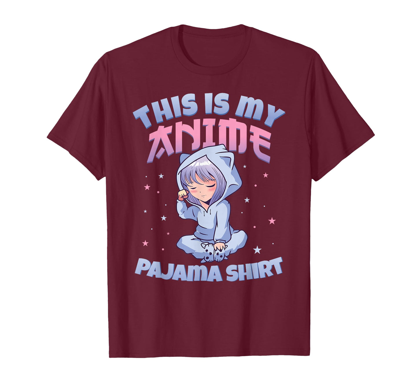 Cute PJ Anime PJs Anime Merch Girls This is My Anime Pajama T-Shirt