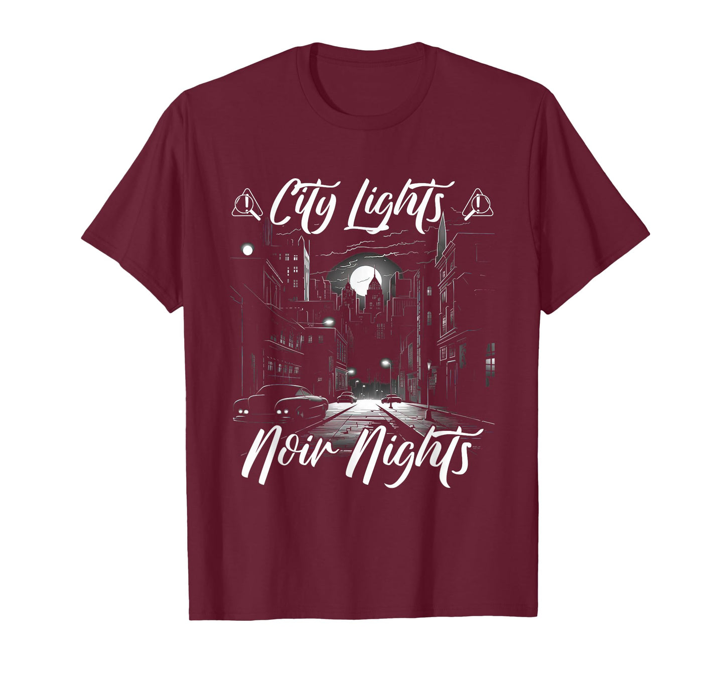 Futuristic Movie Art City Lights Nights Neo Noir T-Shirt