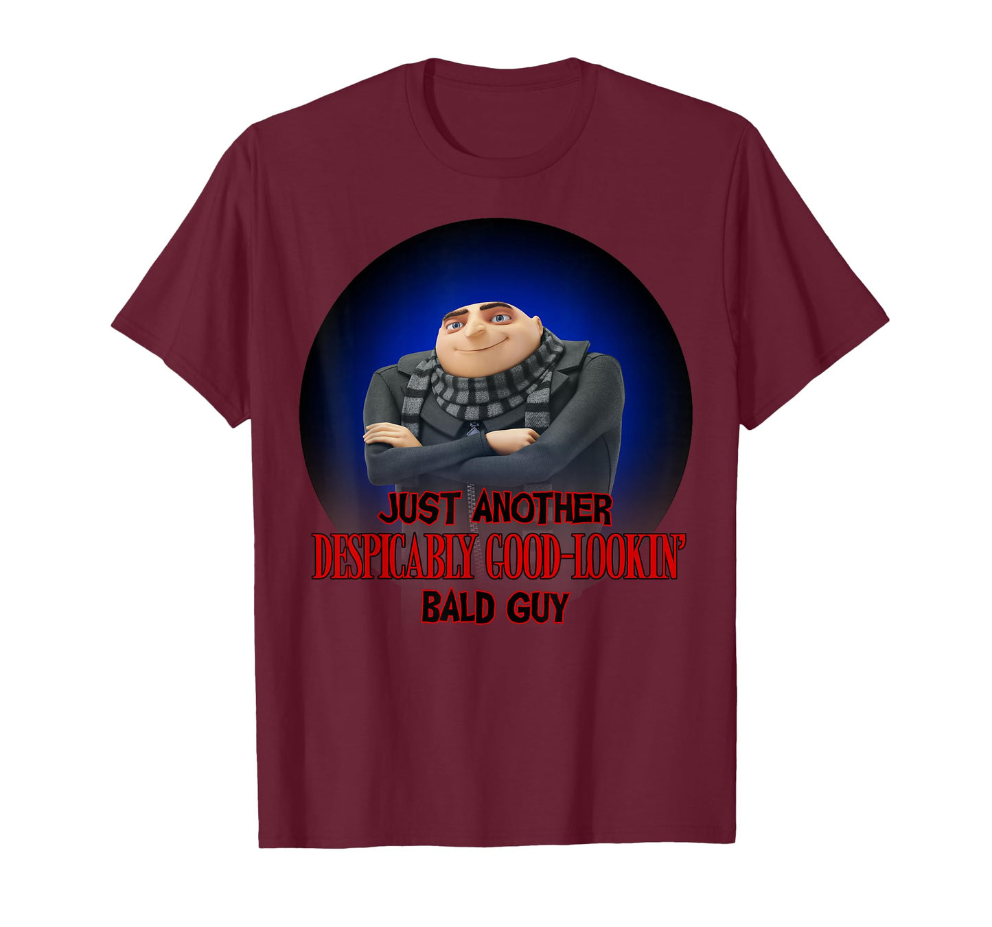 Despicable Me Minions Good Lookin Bald Guy Graphic T-Shirt T-Shirt