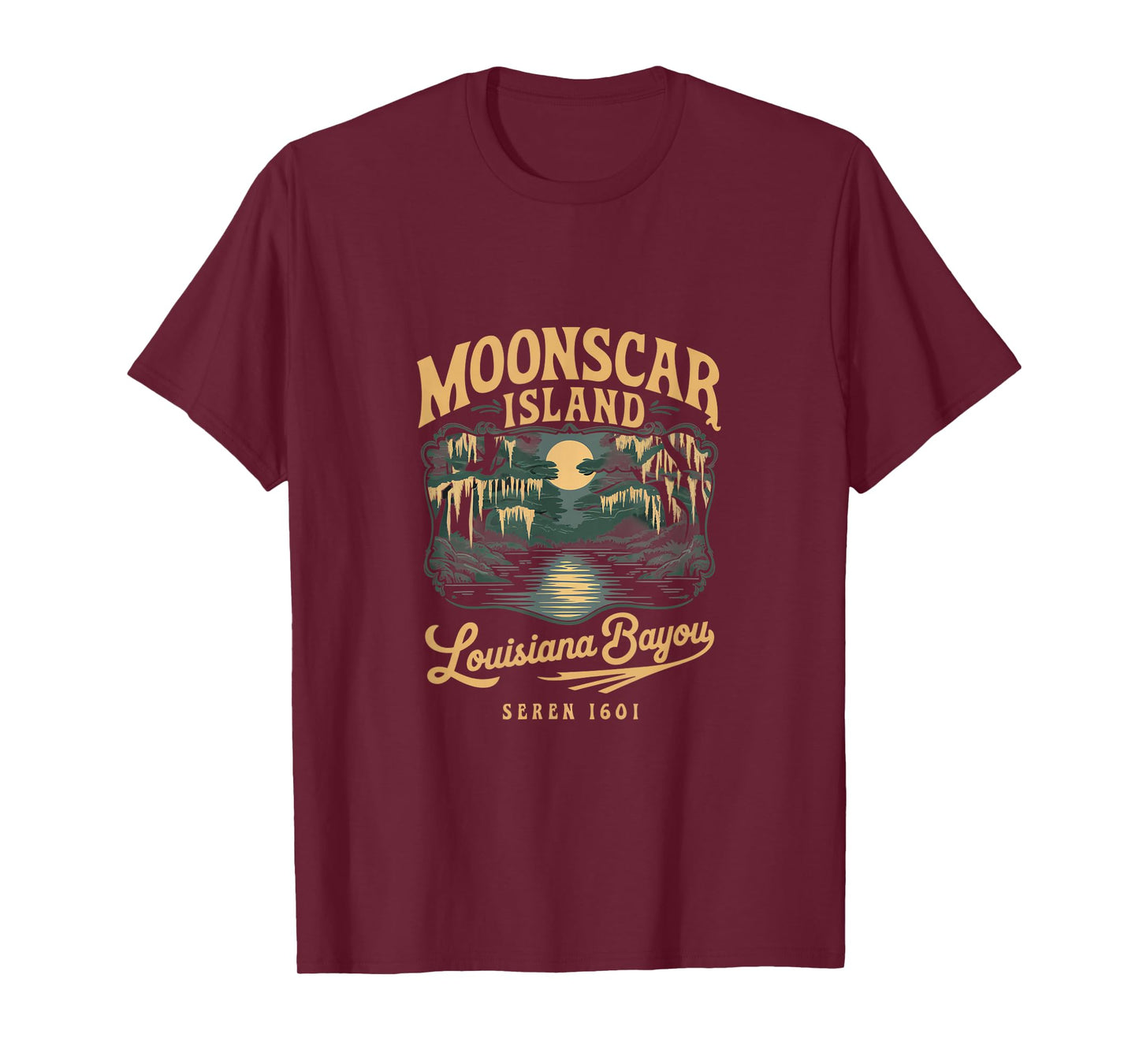 Moonscar Island Louisiana Bayou T-Shirt