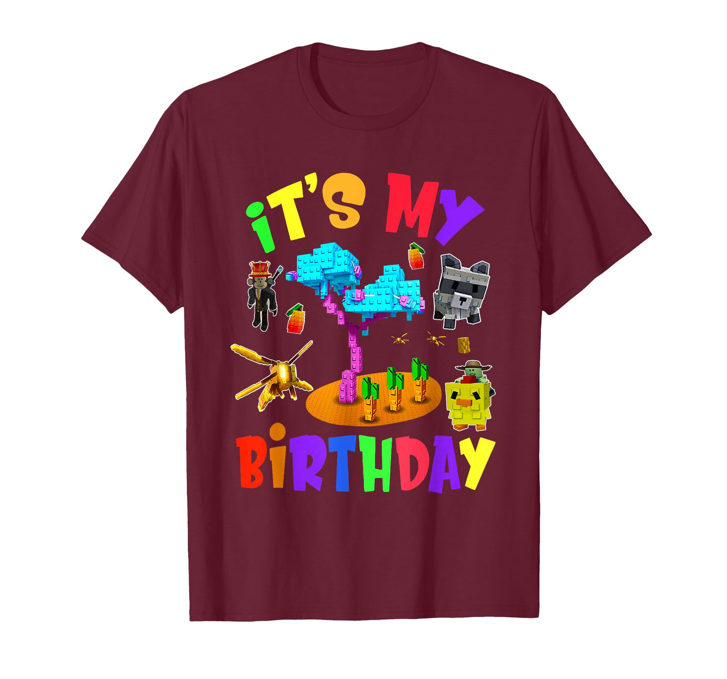 Grow A Garden Candy Blossom Birthday Gifts Kids Boys Girls T-Shirt