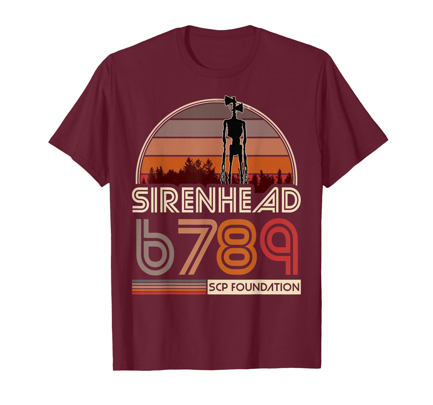 Sirenhead SCP-6789 SCP Foundation T-Shirt