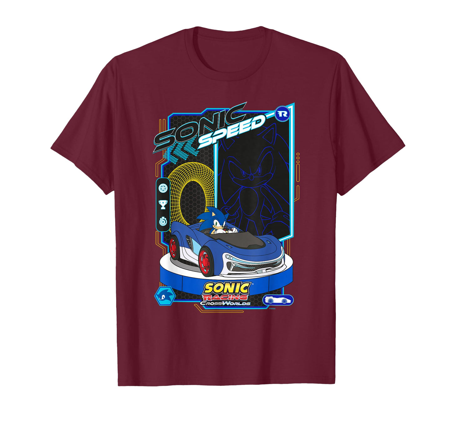Sonic Racing CrossWorlds - Sonic the Hedgehog "Sonic Speed" T-Shirt